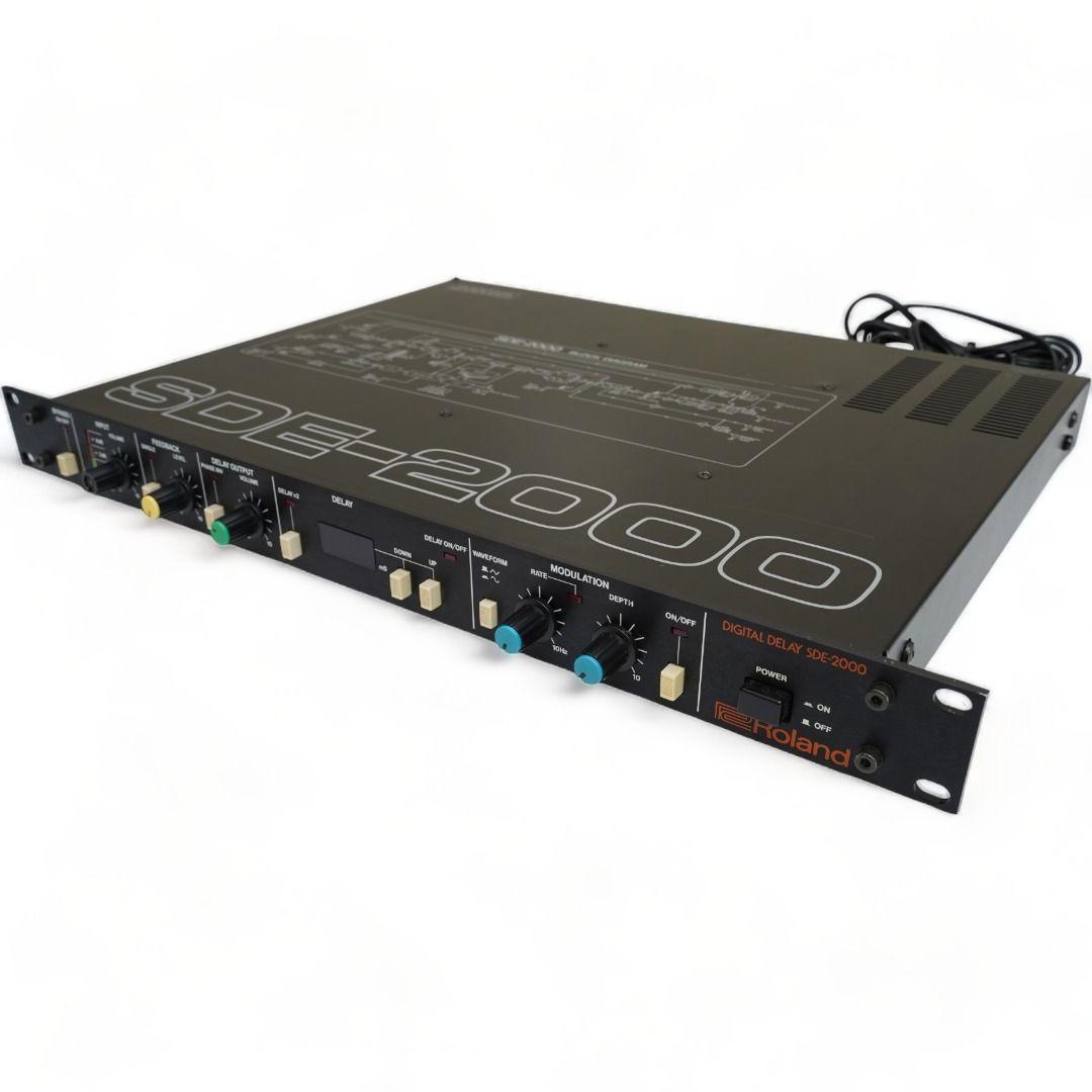 【極上美品】　Roland SDE-2000　ディレイ　ラック　エフェクター