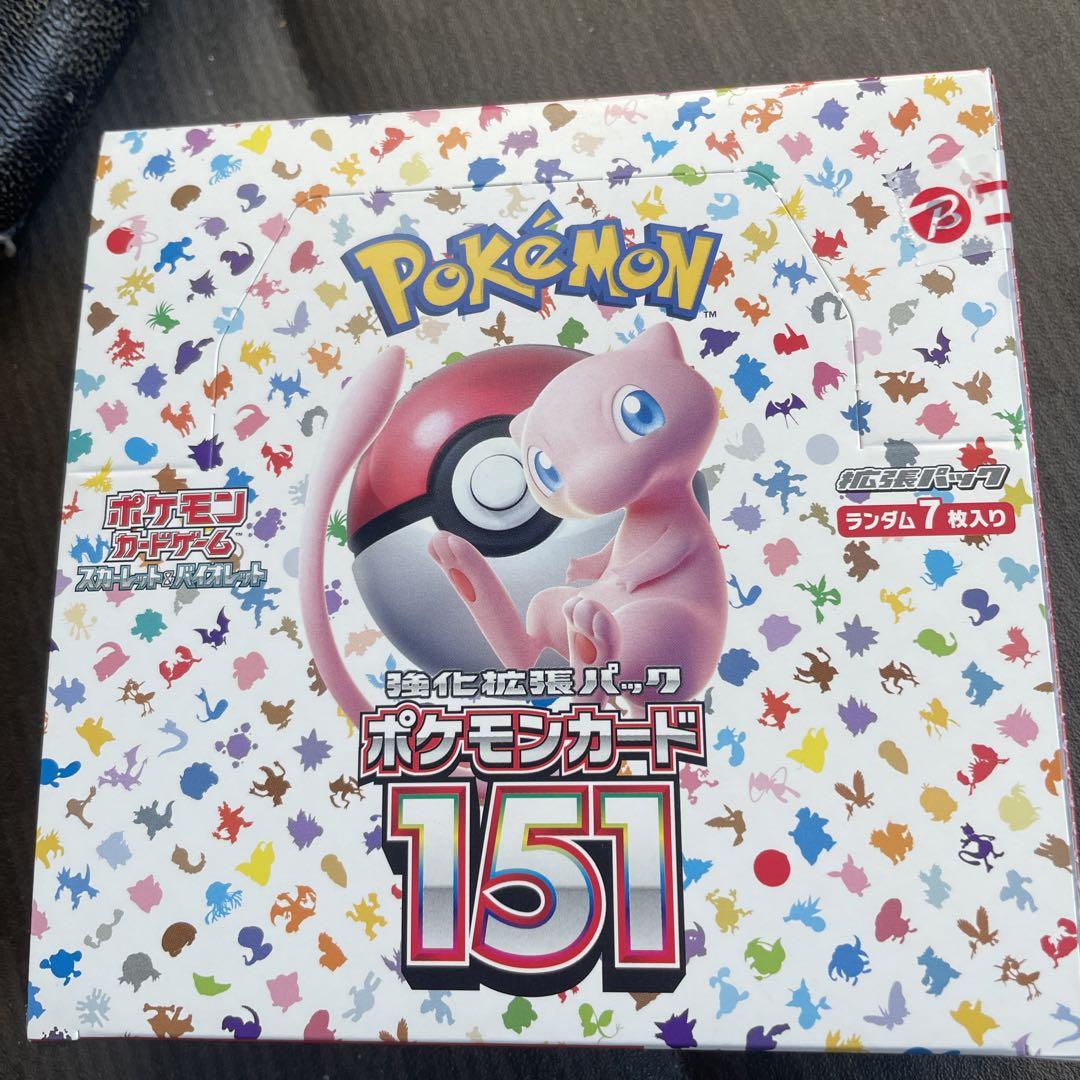 ポケカ　151 1BOX 未開封　シュリンクなし