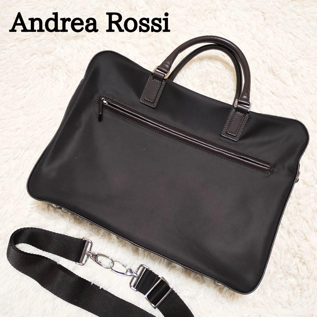 新品　美品　Andrea Rossi　アンドレアロッシ　ビジネスバッグ　2WAY