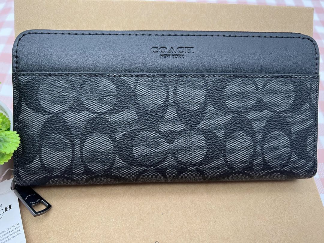 コーチ COACH 長財布  財布  小銭入れあり　メンズ　ウォレット