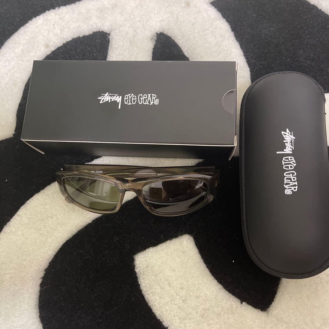 サングラス/メガネ stussy LANDON SUNGLASSES BROWN/GREEN