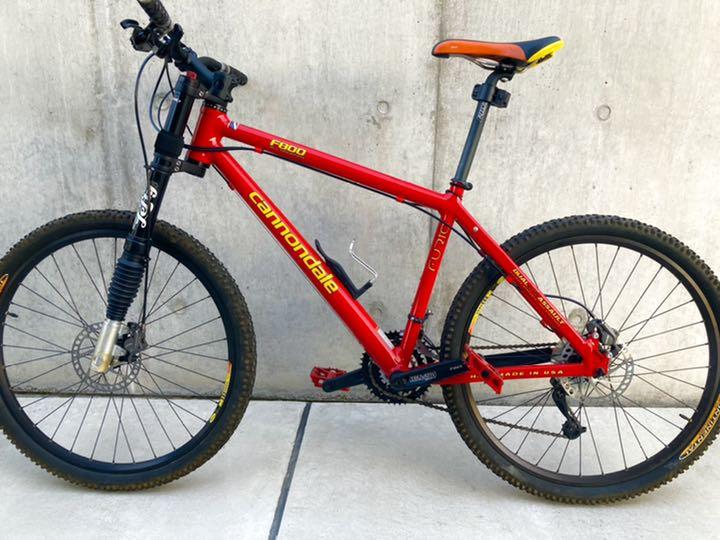 【美品・希少】Viper Red Cannondale F800  Lefty