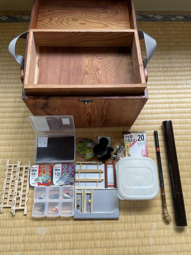 最終値下げ！タナゴ竿　道具箱　タナゴ釣りセット