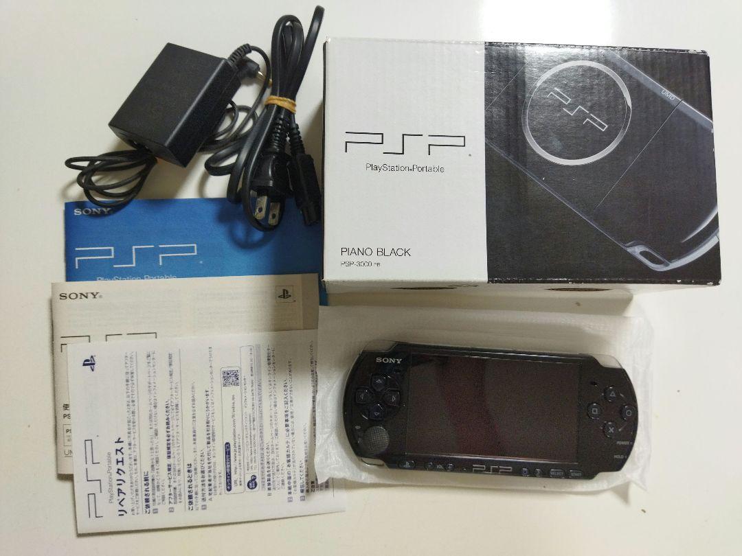 箱付SONY  PSP-3000 ピアノブラック動作ok