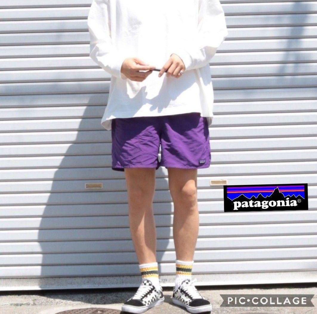 ❮美品☆❯パタゴニア バギーズショーツ パープル 5インチ patagonia