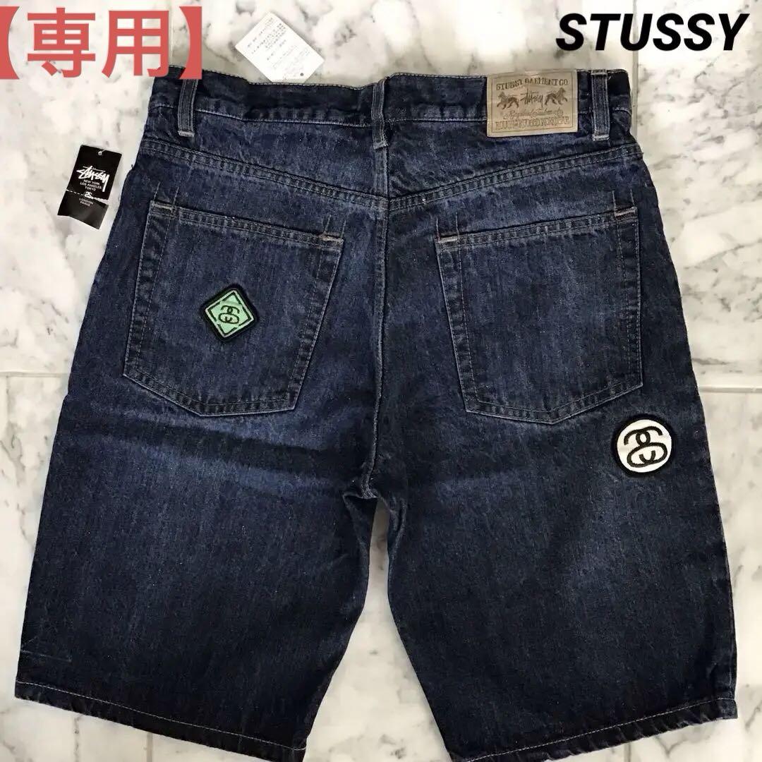 STUSSY   デニム   ショートパンツ     【新品】