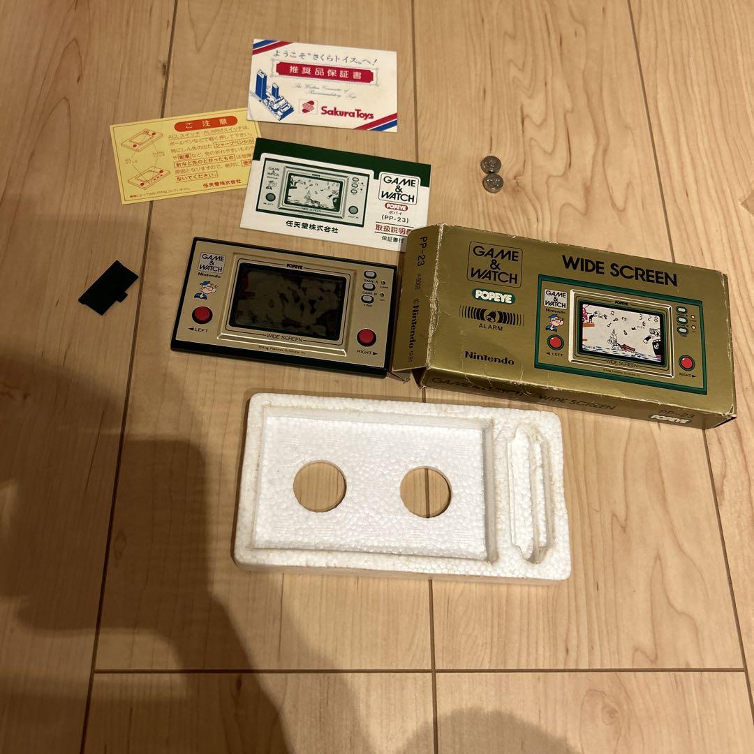 GAME&WATCH WIDE SCREEN ポパイ