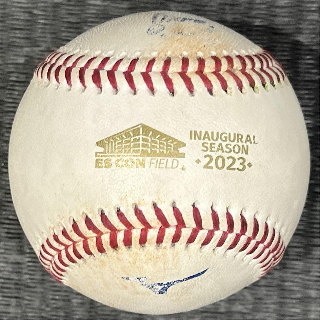 ☆大幅値下げ☆NPB公式球☆2023年☆エスコンロゴ入り☆試合使用球☆