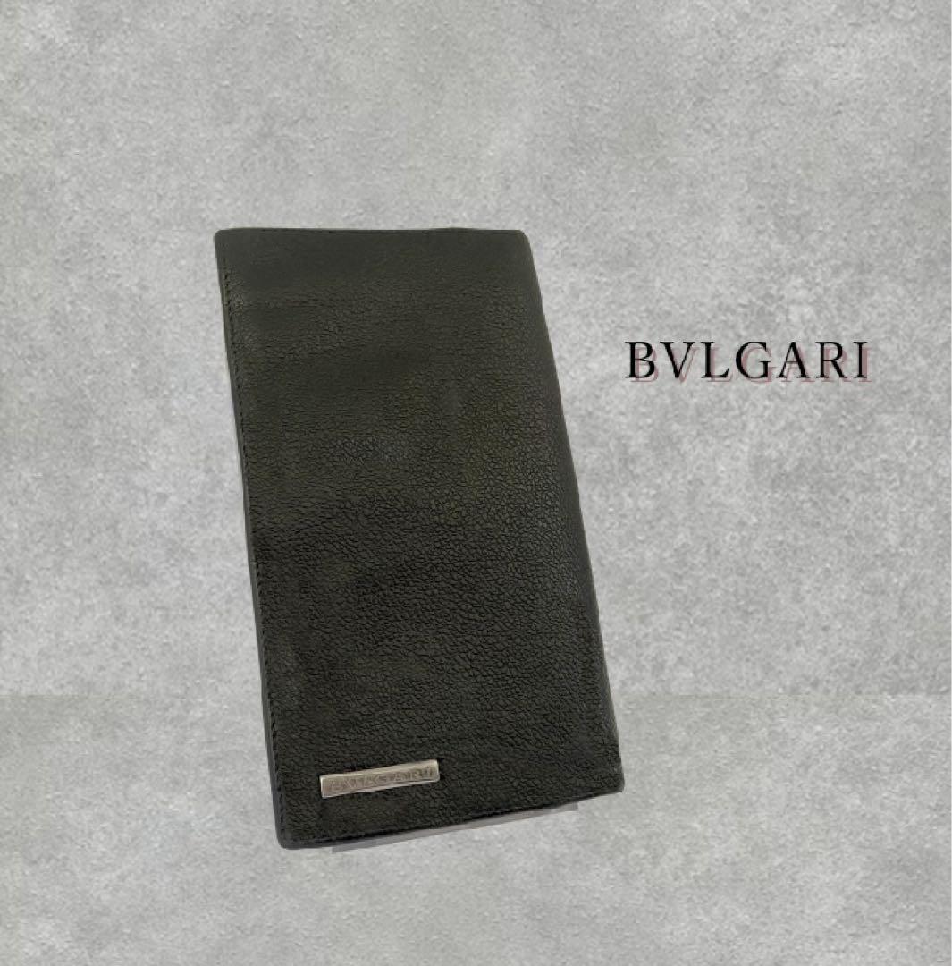 BVLGARI  ブルガリ　BLACK ブラック　長財布　さいふ