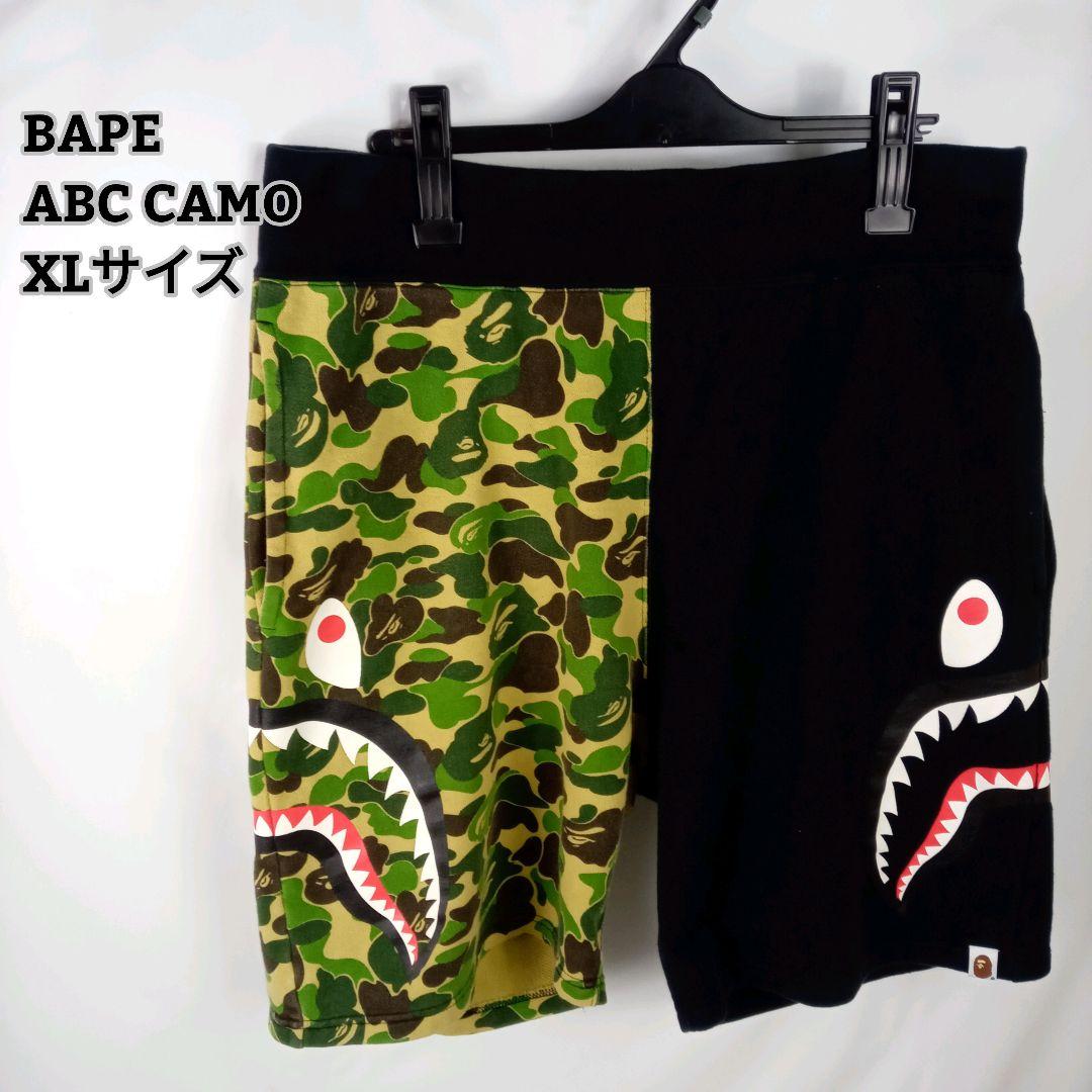 BAPE◆ABC CAMO◆SIDE SHARK　XLサイズ