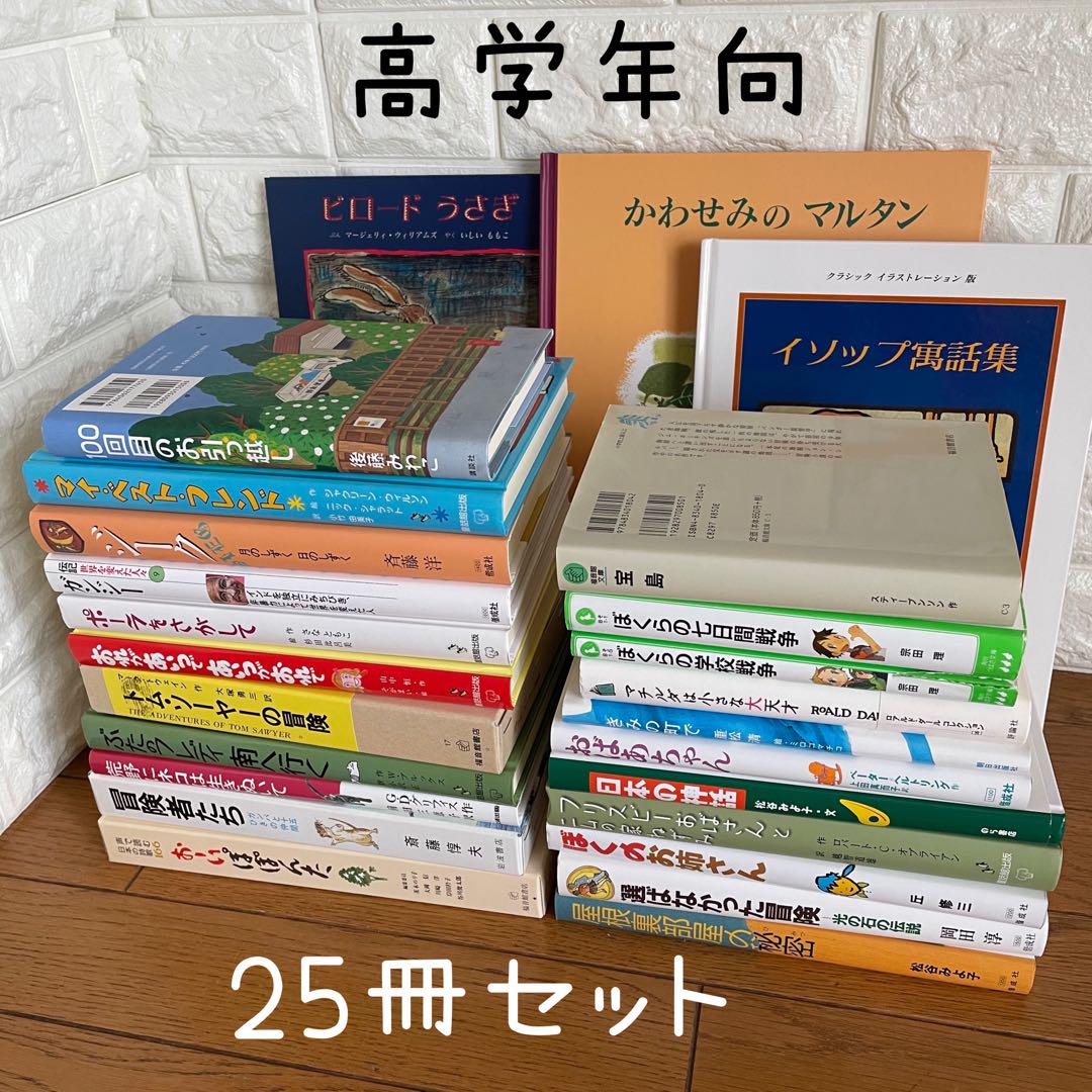美品！　おすすめ絵本・児童書セット　小学校高学年向き　25冊セット！