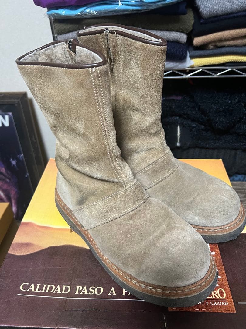 EL RESERO☆エルレセロ☆ムートンブーツ☆ページュ☆ネペンテス購入☆42