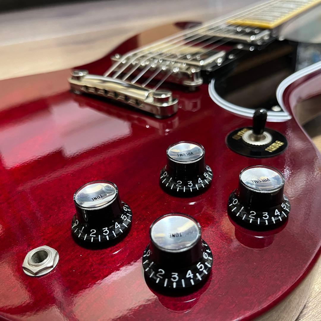 EDWARDS SGタイプギター E-SG-90LT2 Cherry エドワーズ