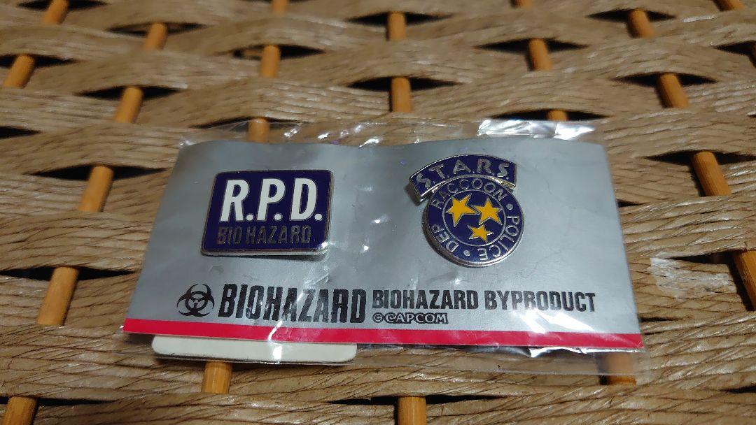 バイオハザード　R.P.D. S.T.A.R.S.ピンバッジ