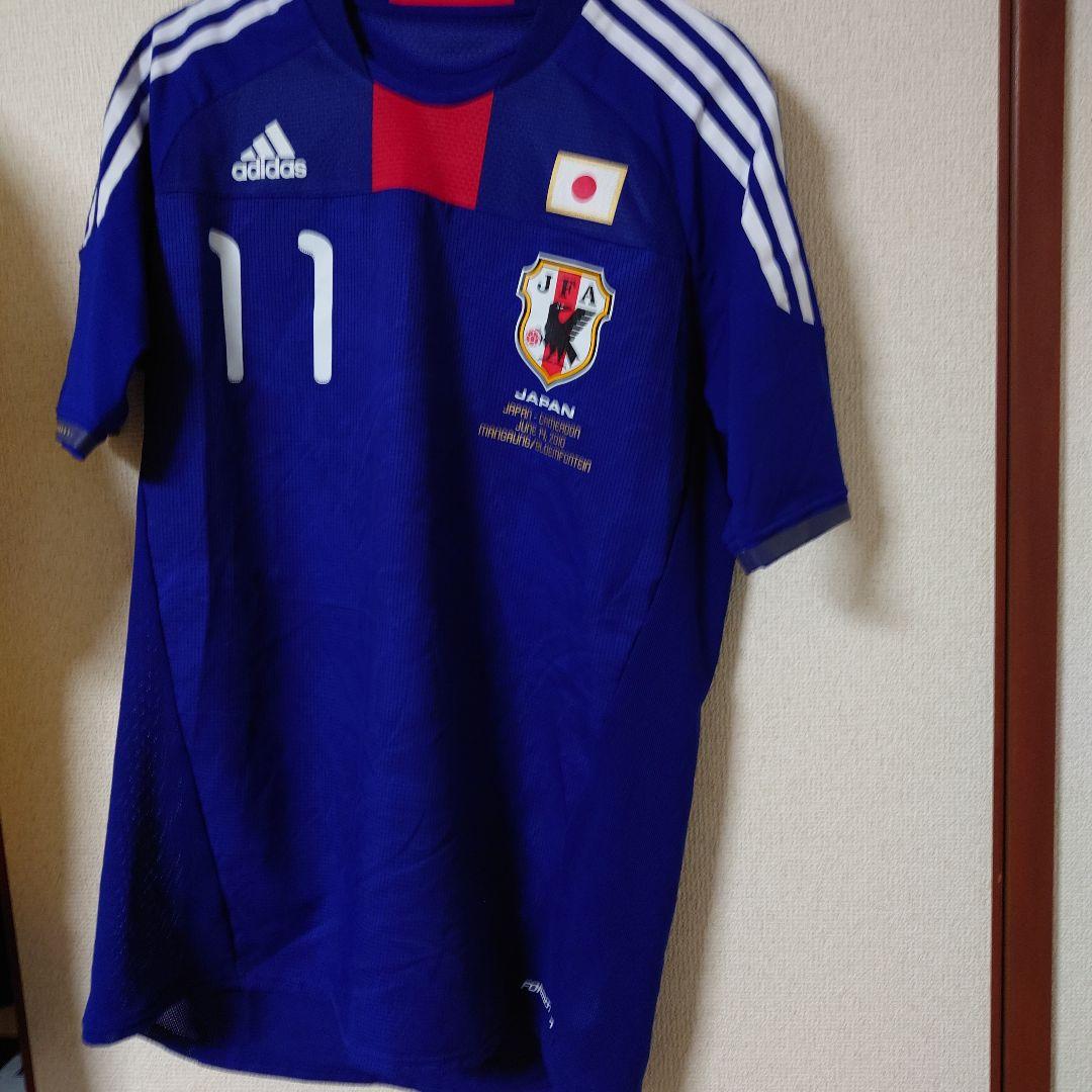 サッカー日本代表長谷部誠、玉田圭司南アフリカ大会ユニフォーム