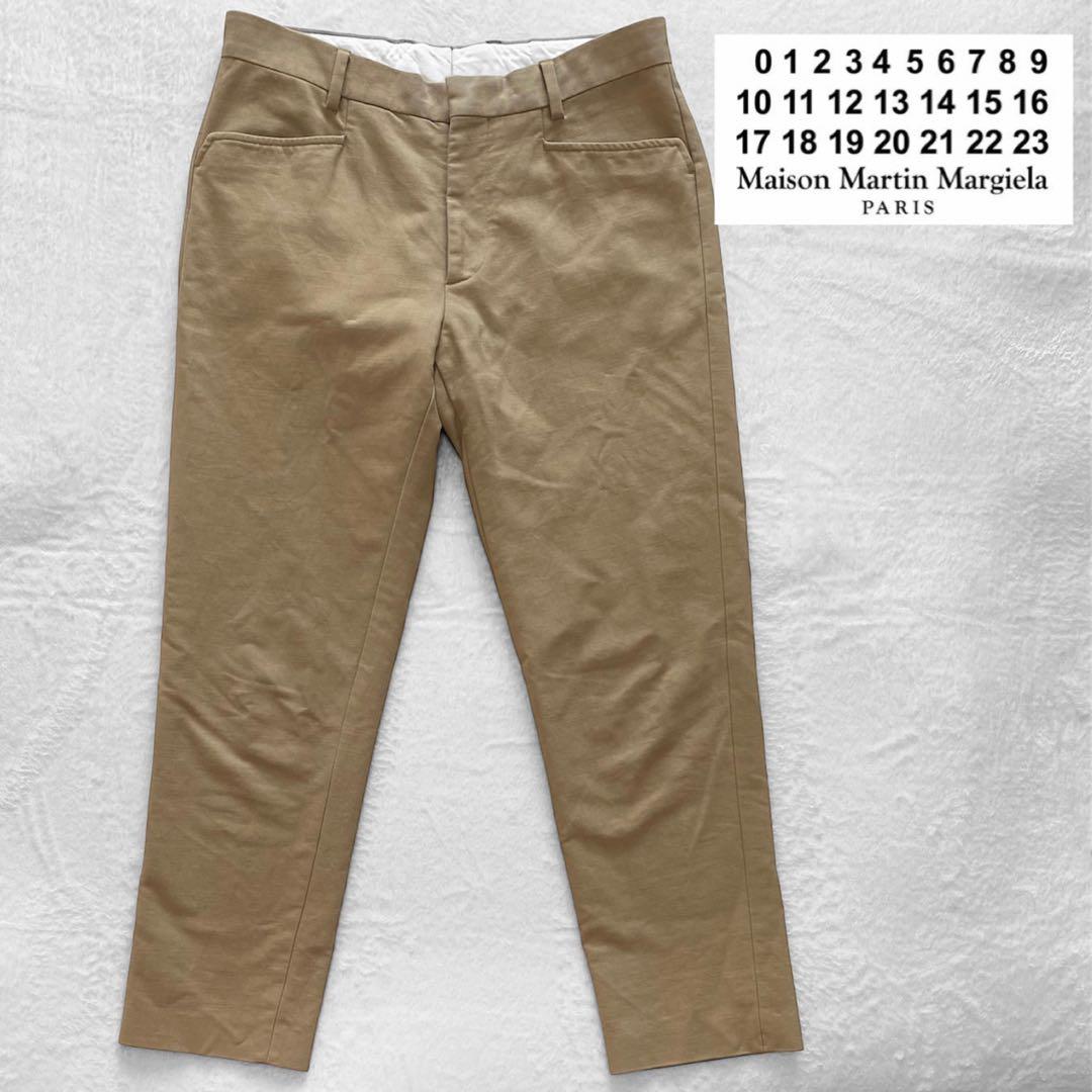 Maison Martin Margiela チノパン ウール混コットンパンツ