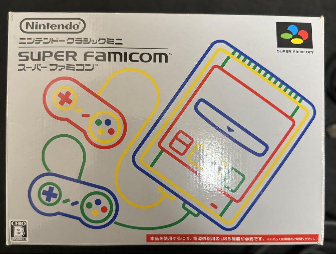 ニンテンドークラシックミニ スーパーファミコン　説明書なし