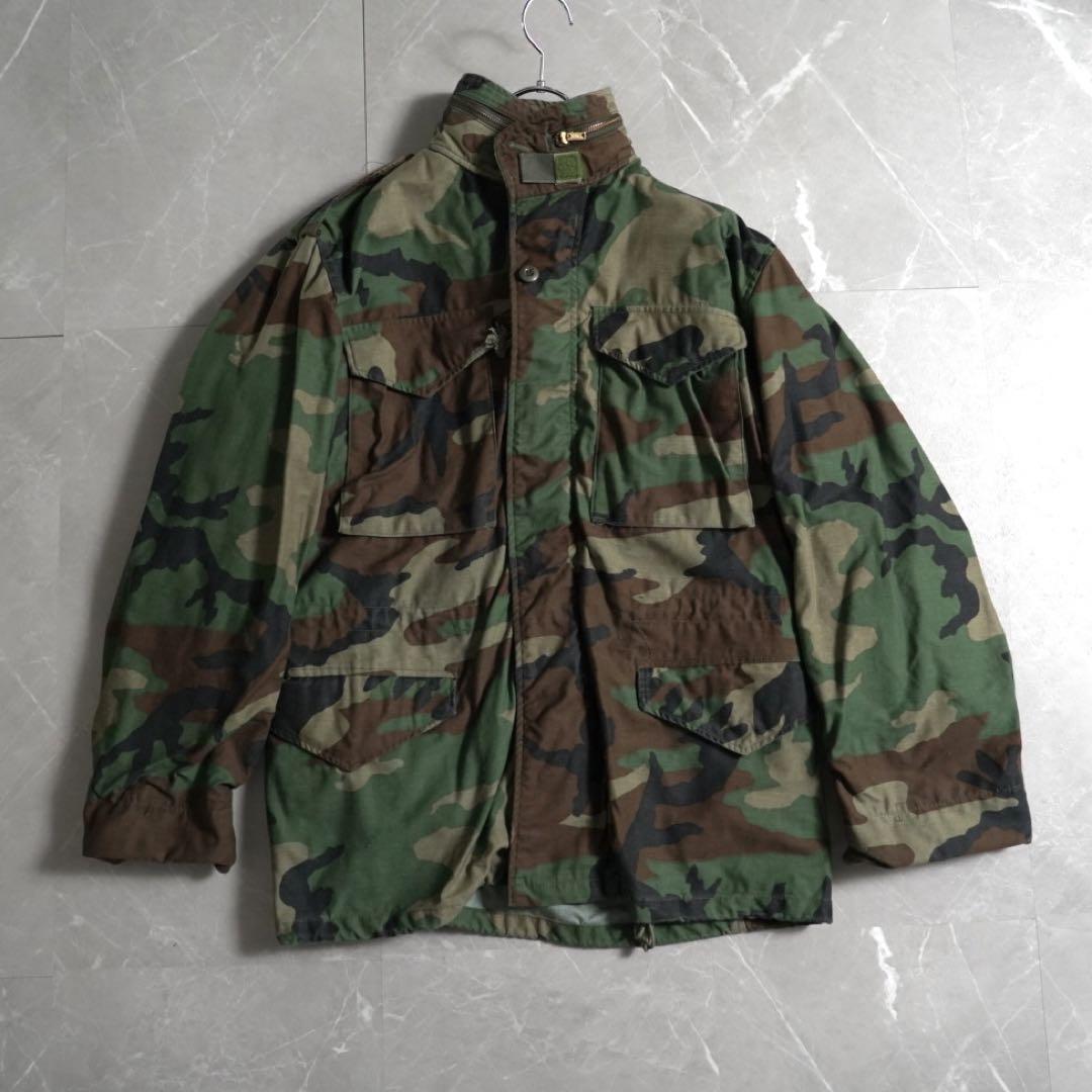 アメリカ軍　実物　M65 フィールドジャケット 80s 迷彩柄　US ARMY