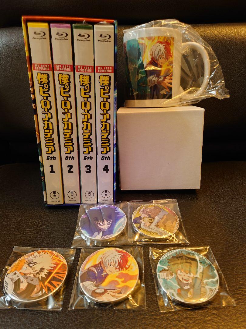 僕のヒーローアカデミア 6th Vol.1〜4 Blu-ray初回生産限定版