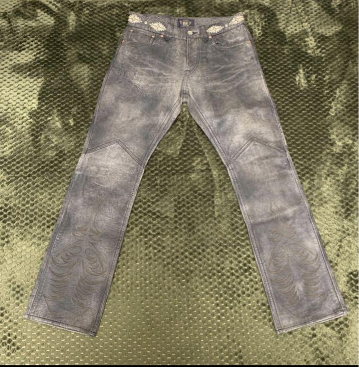 RRL  レザーパンツ　ラルフローレン