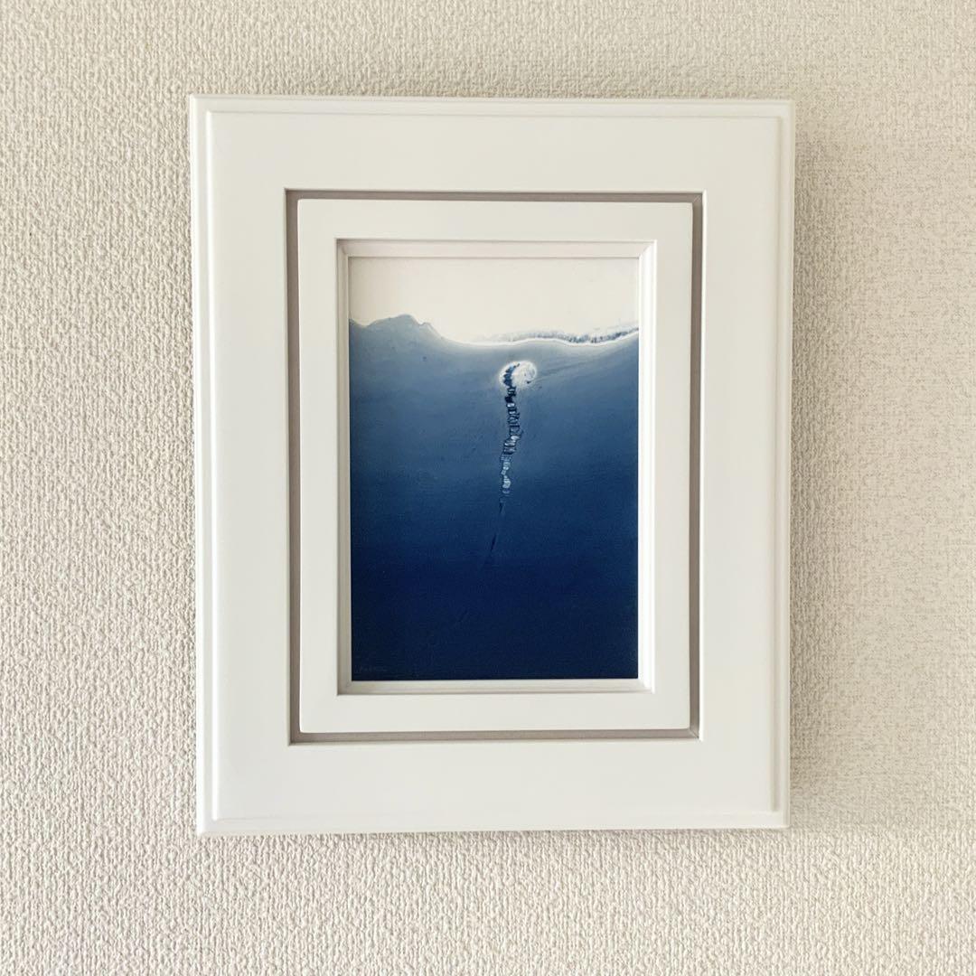 ◎ 絵画 「 何処へ 3 」 額縁付　油彩画＊