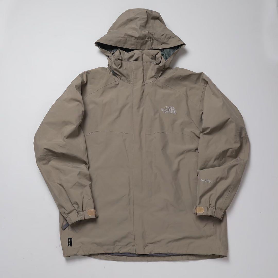 【ノースフェイス】メンズM★GORE-TEX ベージュ