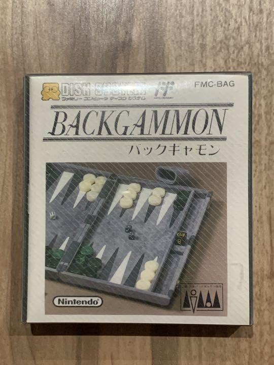 【新品 未開封】ディスクカード　バックギャモン