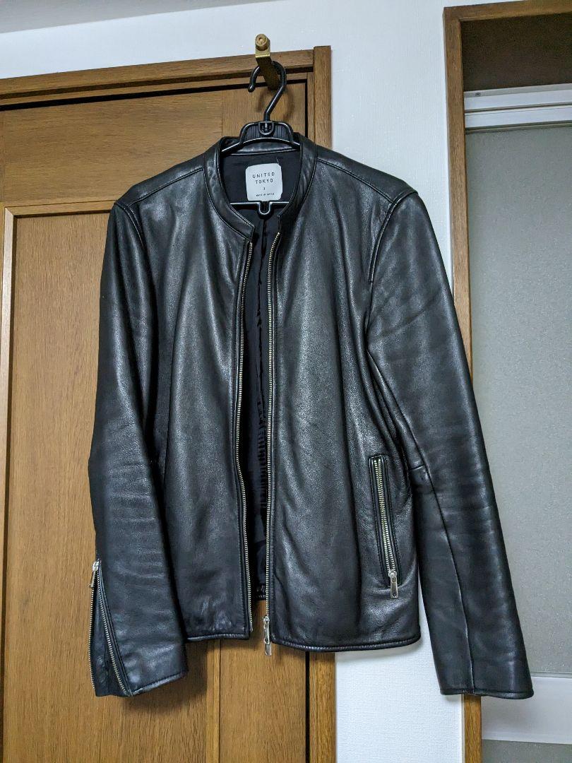 United Tokyo　ラムレザーシングルライダース