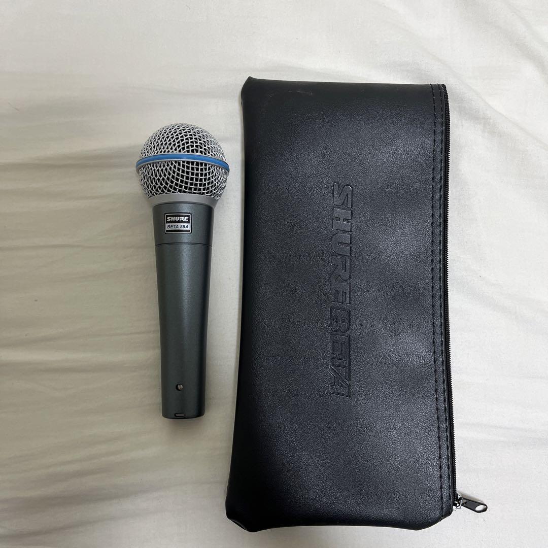 shure beat58A シールド　スタンド付き
