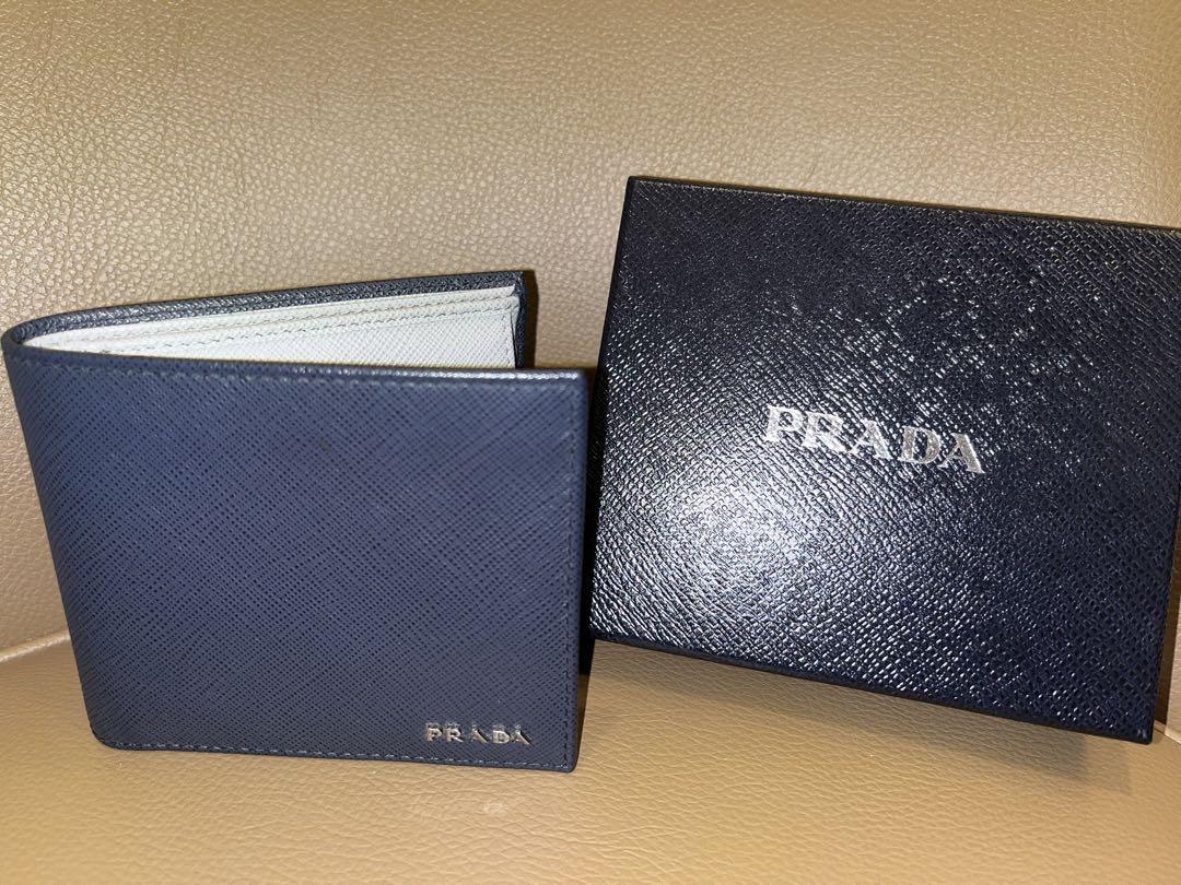 PRADA プラダ 二つ折り バイカラー 2MO738