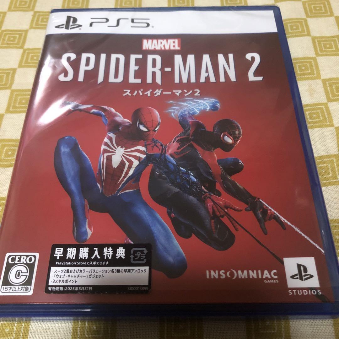 PS5 Marvel's Spider-Man 2 マーベルスパイダーマン2