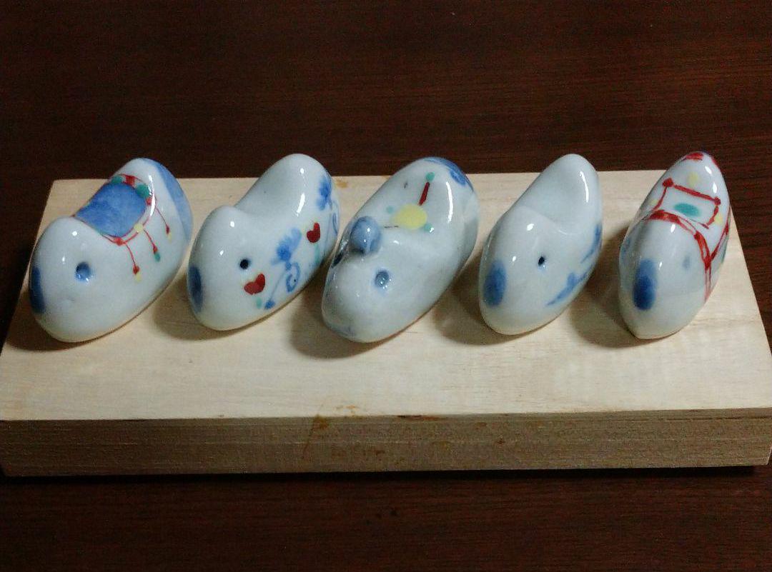川津祐介の箸置き 5客