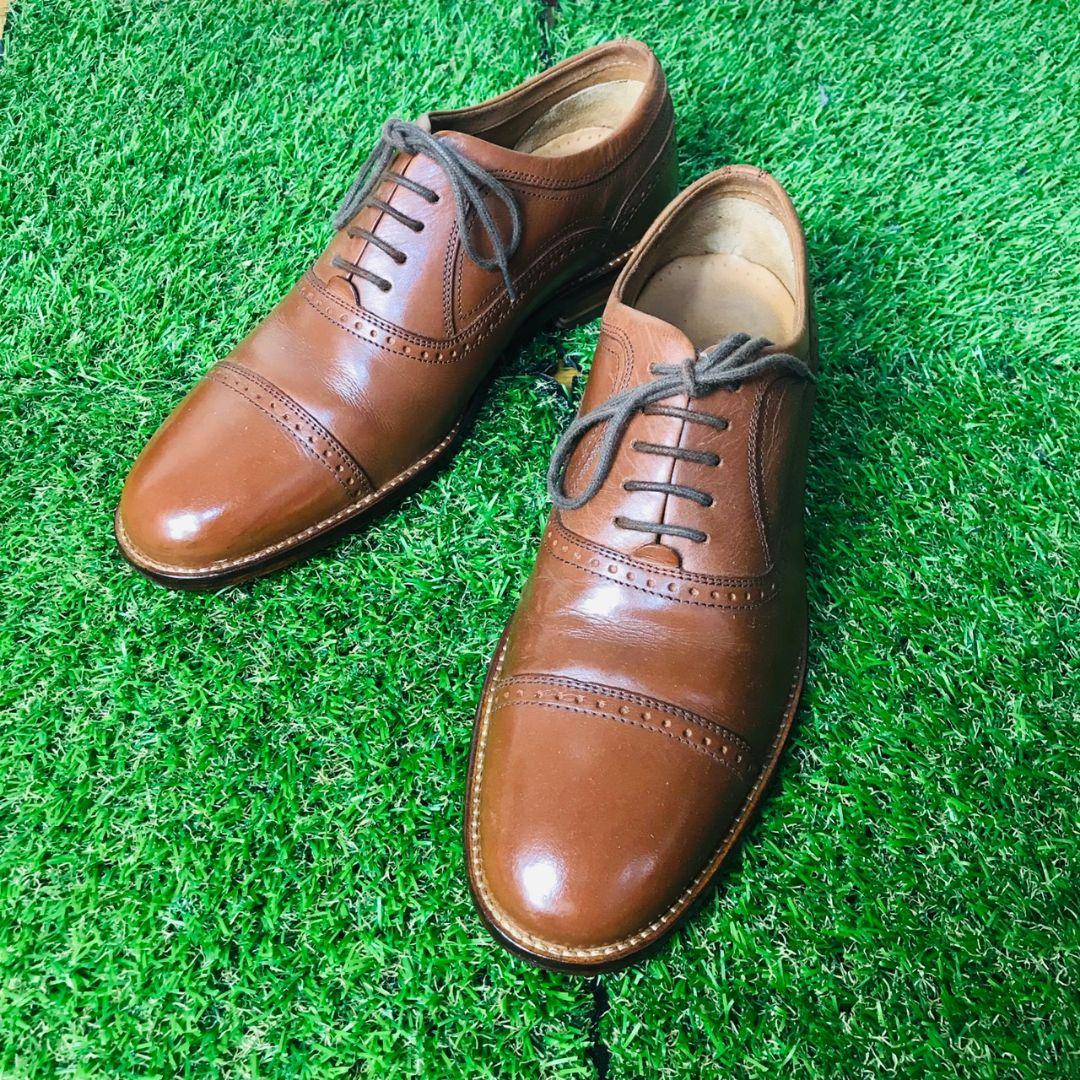【美品】コールハーン ストレートチップ 25.5cm