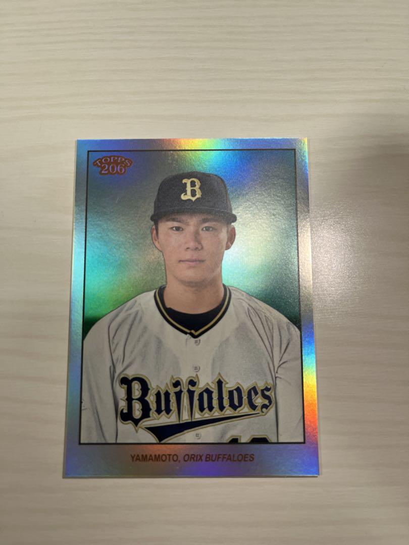 2023 topps 206 npb 山本由伸　パラレル/99 レア