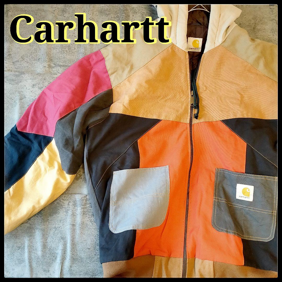 Carhartt カーハート リメイクジャケット 再構築クレイジーパターン 古着