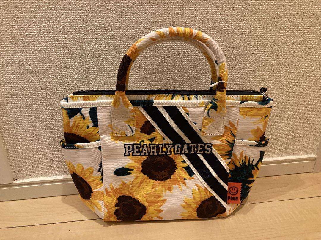 パーリーゲイツ　カードバッグ　ひまわり柄　新品未使用
