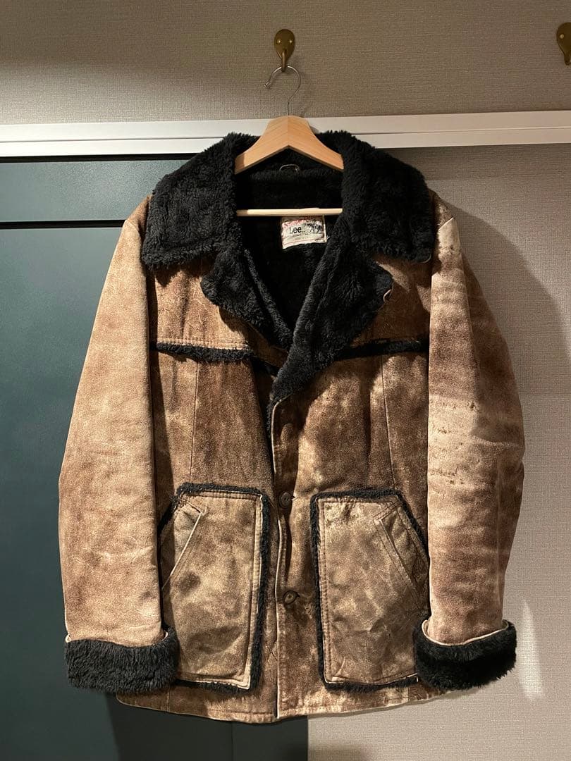 極美品 実寸42R 70s Lee  Leather Storm Rider