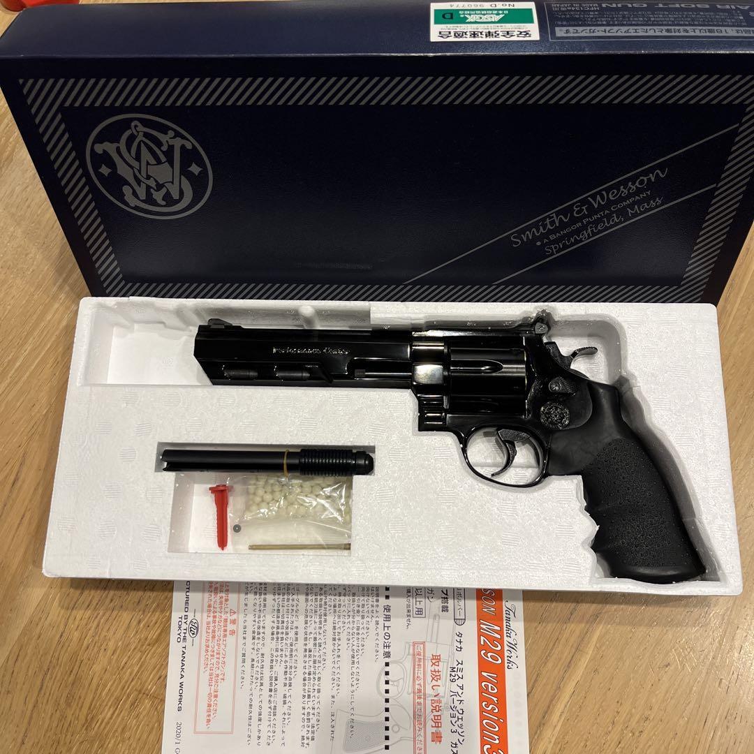 タナカS&W M29 PC Target Hunter version3ガスガン