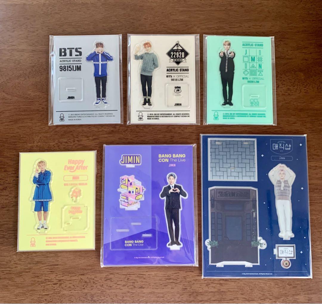 BTS 2、3、4、5TH MUSTER 公式　アクリルスタンド　　ジミン　6点