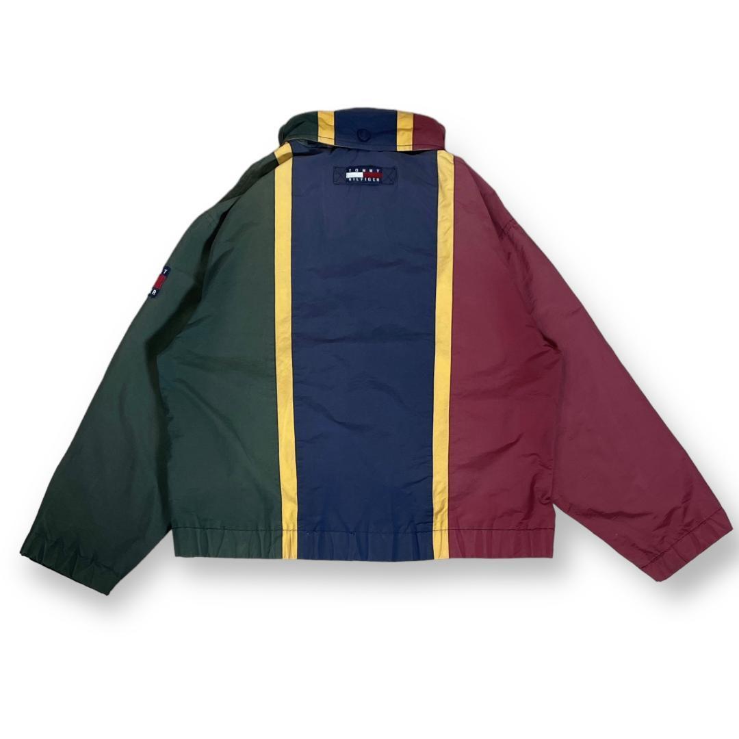 トミーヒルフィガー 90s ナイロン 古着 ストリート セーリングジャケット