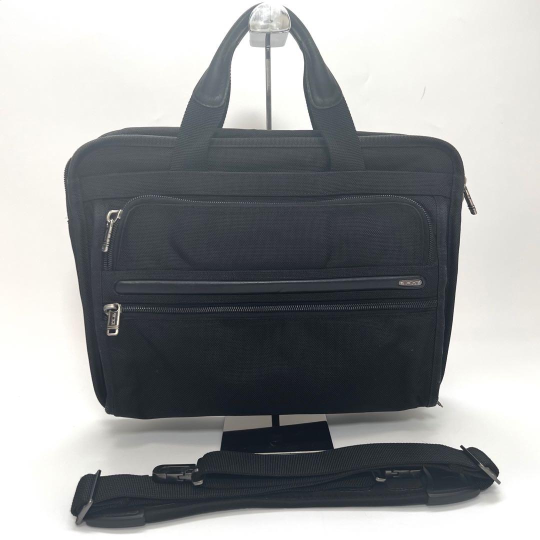 【美品】 TUMI ビジネスバッグ 2way ナイロン ブラック ナイロン