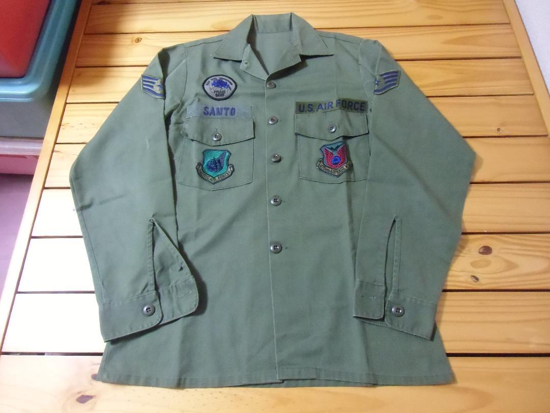 ★１９８０年代＊アメリカ軍＊空軍＊ＯＧ５０７ユティリテシャツ（実物）