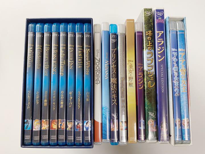 Disney  Blu-ray DVDセット
