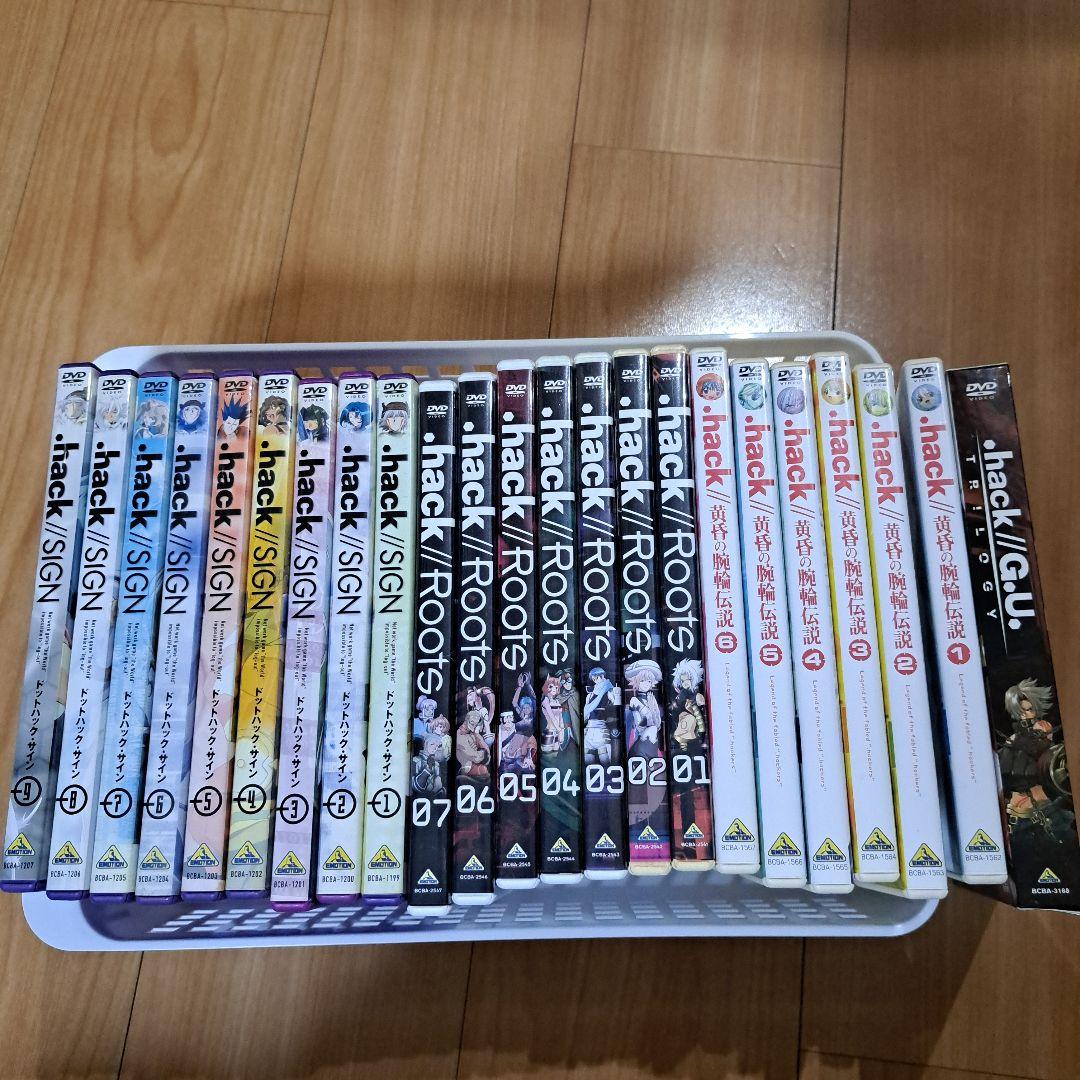 .hack//　ドットハック　DVDセット