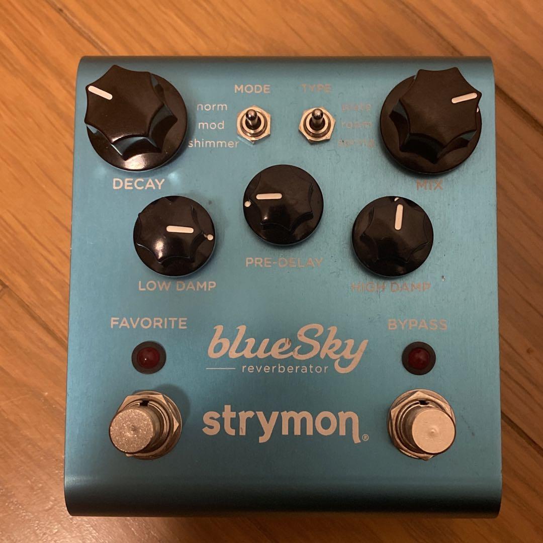 Strymon blueSky リバーブペダル(箱・ACアダプター付属)