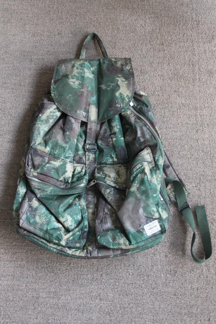 ★マッキントッシュx ポーター★別注 タンカー 迷彩 バックパック 吉田カバン