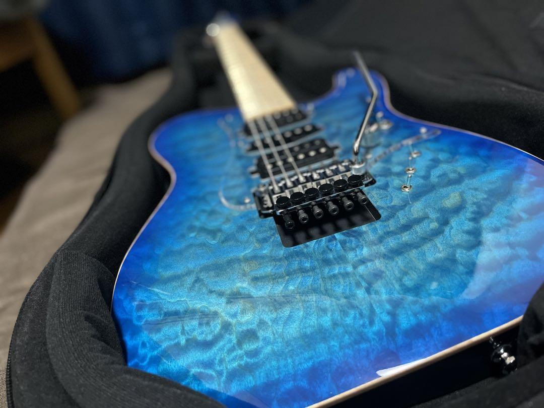エレキギター G-Life guitars Cross Edge Quilt Top