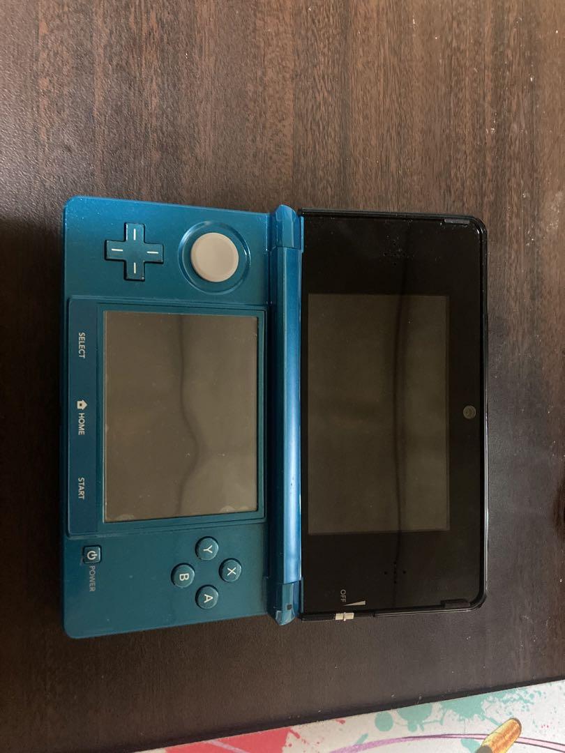 ニンテンドー3DS アクアブルー 充電器付き