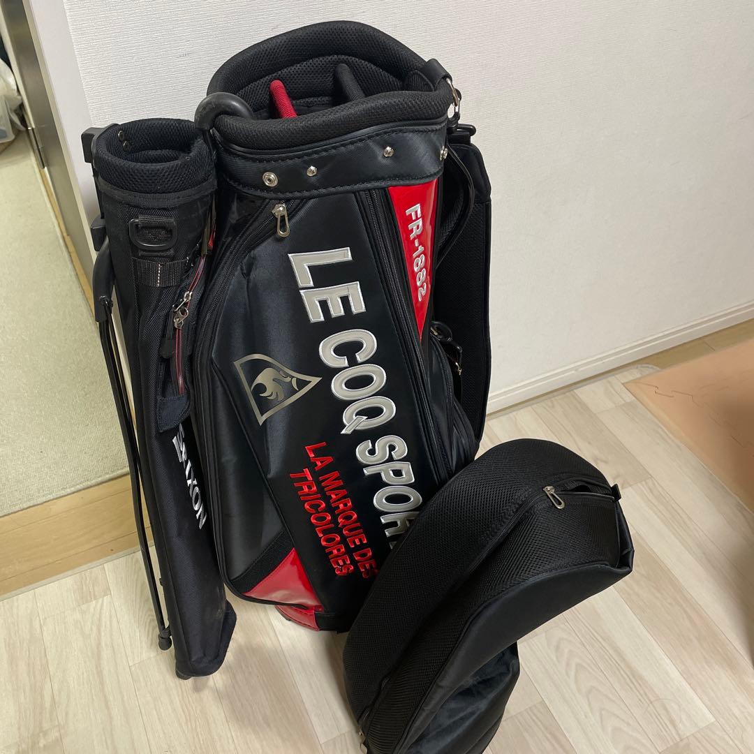 ①ルコックスポルティフ キャディバッグ  QQBPJJ08