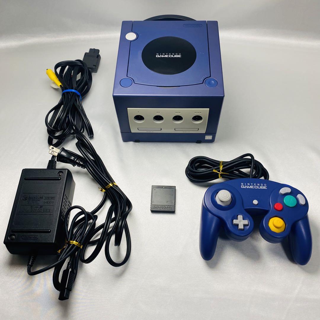 【Nintendo】 ゲームキューブ コントローラー・メモリーカード付き